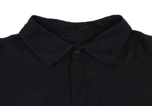 Yohji Yamamoto la vie en noir Rayon Back Long Blouse K-167909_004