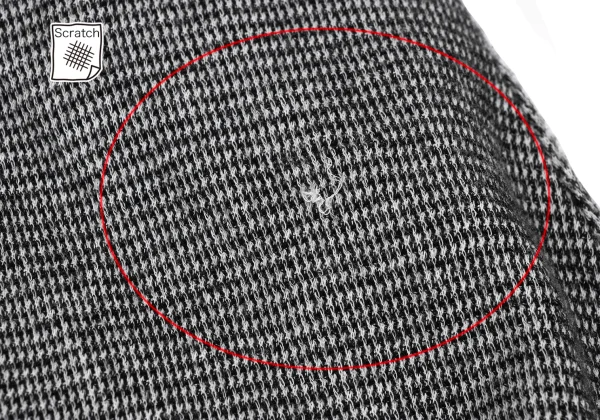 ヨウジヤマモト ノアールYohji Yamamoto NOIR コットンパピートゥースサルエルパンツ 黒オフ2 K-167912_007