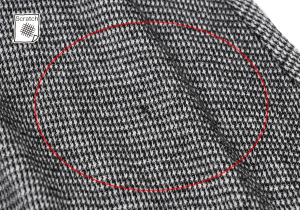 ヨウジヤマモト ノアールYohji Yamamoto NOIR コットンパピートゥースサルエルパンツ 黒オフ2 K-167912_013