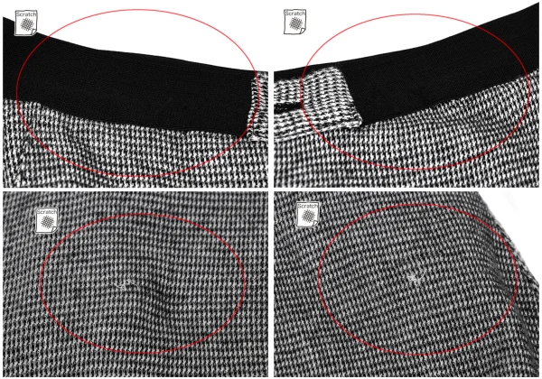 ヨウジヤマモト ノアールYohji Yamamoto NOIR コットンパピートゥースセットアップ 黒オフ2 K-167913_014