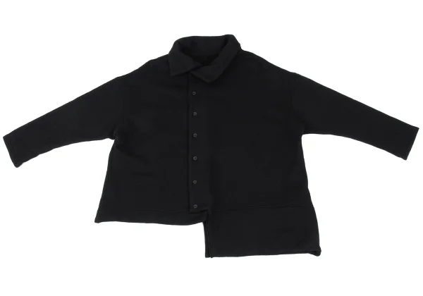 Yohji Yamamoto NOIR Wool Asymmetry Jacket K-167915_002