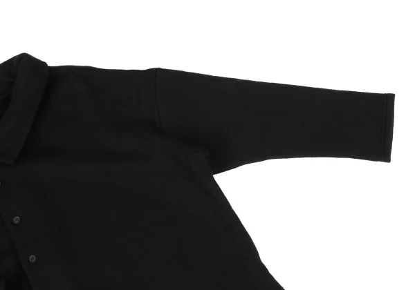 Yohji Yamamoto NOIR Wool Asymmetry Jacket K-167915_007