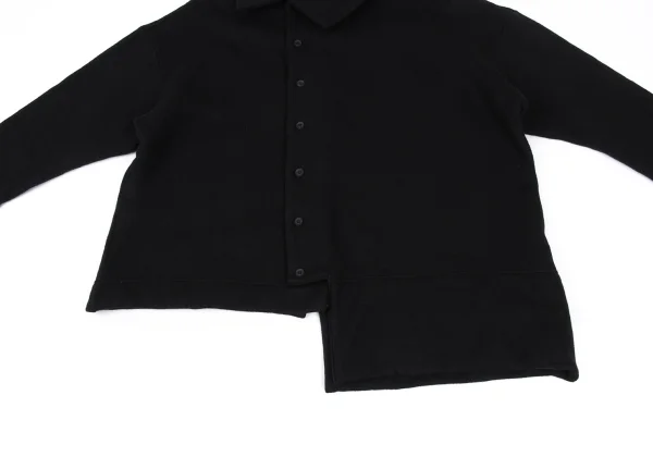 Yohji Yamamoto NOIR Wool Asymmetry Jacket K-167915_009