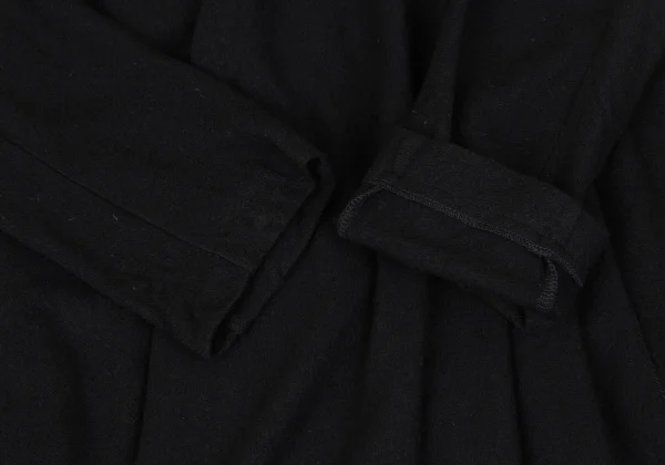 Yohji Yamamoto NOIR Wool side Button Wrap Design Long Top K-167916_006