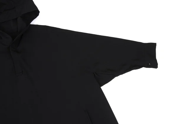 Yohji Yamamoto NOIR Wool Gabardine Hooded Tunic K-167918_007