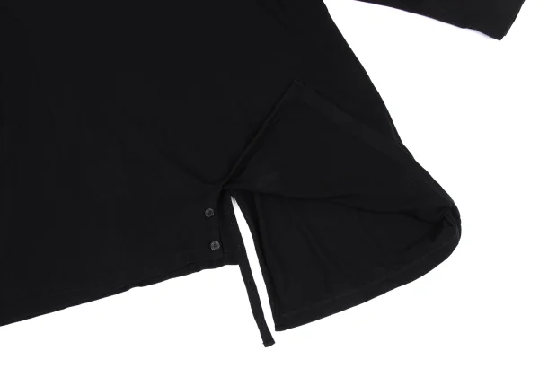 Yohji Yamamoto NOIR Cotton Button Design Hem Top K-167924_007