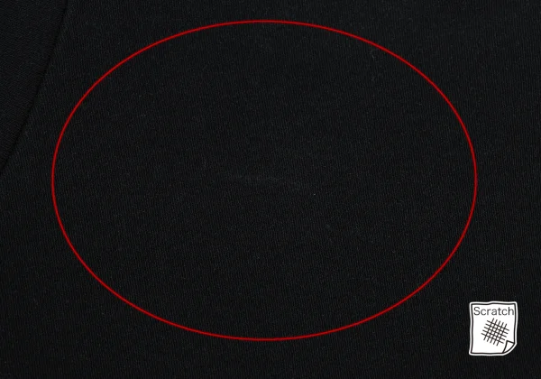 Yohji Yamamoto NOIR Curve Switching Stitch T Shirt K-167925_004