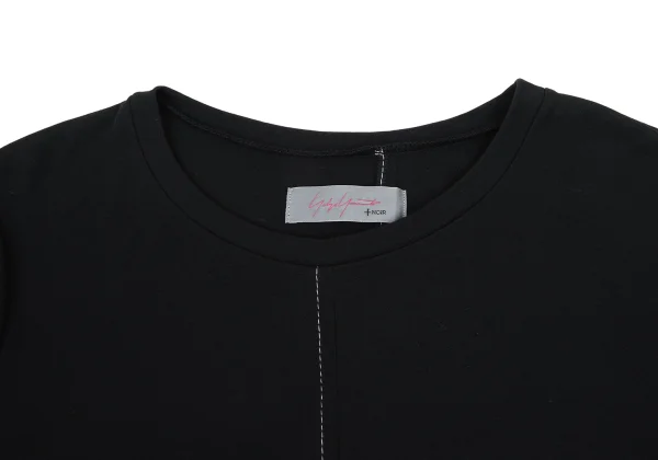 Yohji Yamamoto NOIR Curve Switching Stitch T Shirt K-167925_005