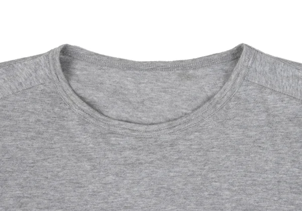 Yohji Yamamoto NOIR Cotton Rayon Roll Up Sleeves T Shirt K-167926_003