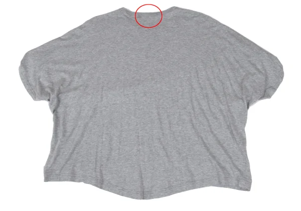 Yohji Yamamoto NOIR Cotton Rayon Roll Up Sleeves T Shirt K-167926_009