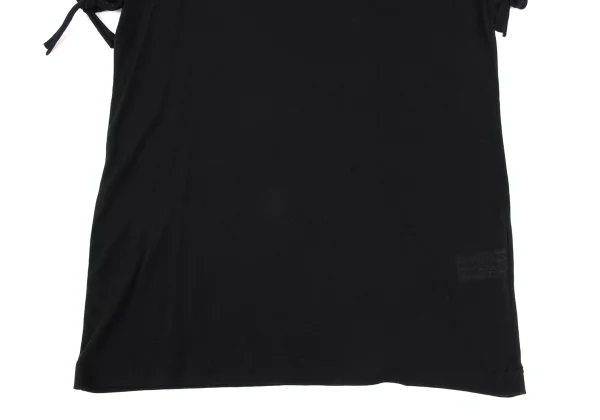 Yohji Yamamoto NOIR Cotton String Sleeves T Shirt K-167927_007