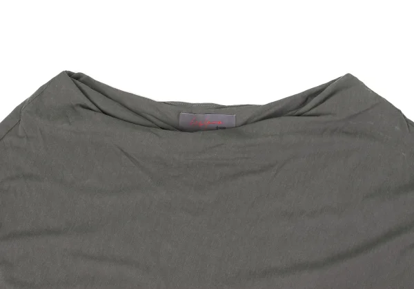 Yohji Yamamoto NOIR Drape Neck Strings Top K-167928_003