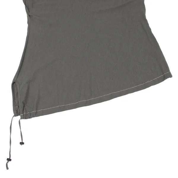 Yohji Yamamoto NOIR Drape Neck Strings Top K-167928_005