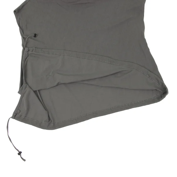 Yohji Yamamoto NOIR Drape Neck Strings Top K-167928_007