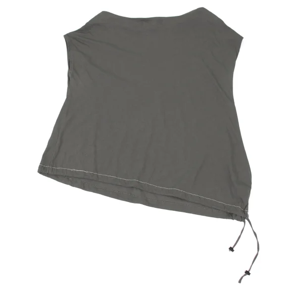 Yohji Yamamoto NOIR Drape Neck Strings Top K-167928_008