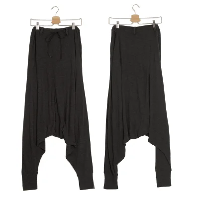 Yohji Yamamoto Acrylic Dropped Crotch Pants