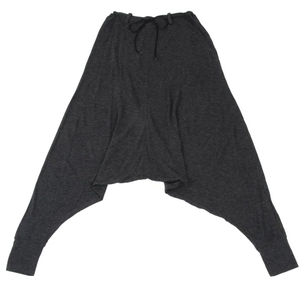 Yohji Yamamoto Acrylic Dropped Crotch Pants K-167929_002