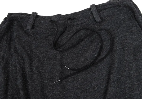 Yohji Yamamoto Acrylic Dropped Crotch Pants K-167929_004