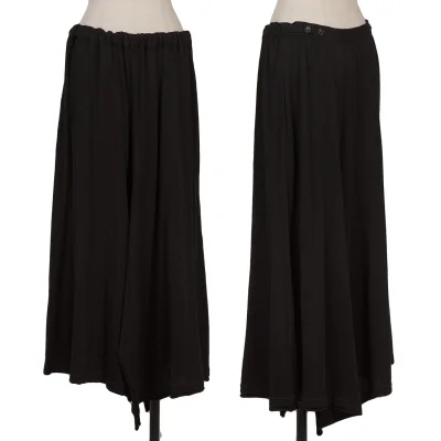 Yohji Yamamoto NOIR Cotton Knit Wide Pants