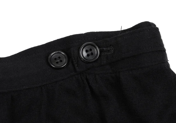 Yohji Yamamoto NOIR Cotton Knit Wide Pants K-167930_010