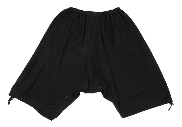 Yohji Yamamoto NOIR Hem Button Design Dropped Crotch Pants K-167932_002