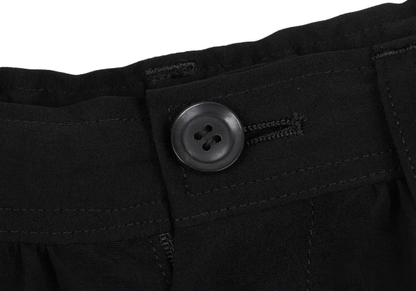Yohji Yamamoto NOIR Hem Button Design Dropped Crotch Pants K-167932_004