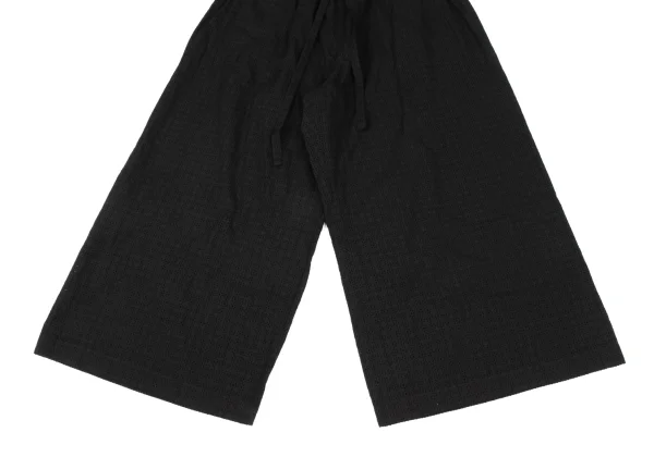 Yohji Yamamoto NOIR Cotton Punching Design Wide Pants K-167933_006