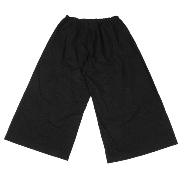 Yohji Yamamoto NOIR Cotton Punching Design Wide Pants K-167933_008