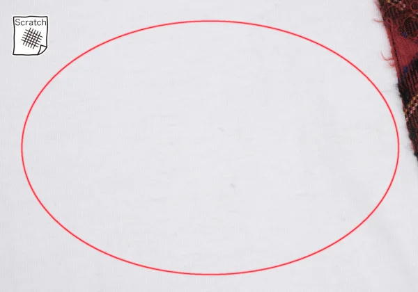 s'yte Checker Wool Pocket Design T-shirt K-167936_003