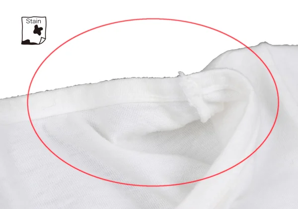 s'yte Checker Wool Pocket Design T-shirt K-167936_006