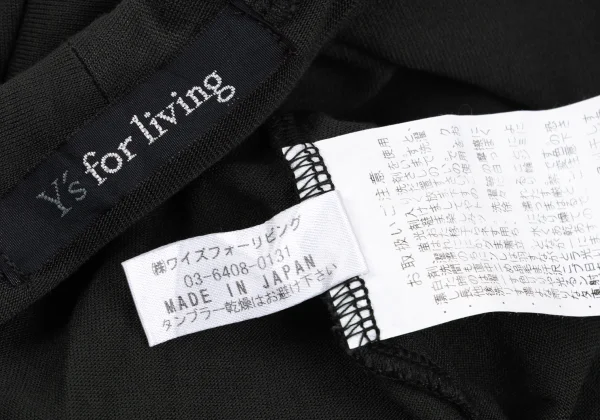 Y's for living Rayon Tuck-neck Design T-shirt K-167937_010