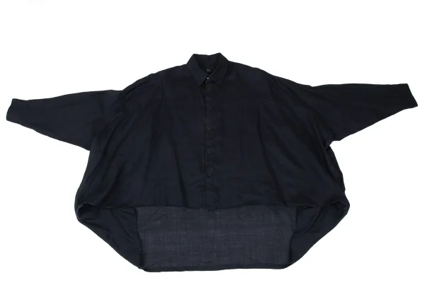 Y's Linen Wide Long Sleeve Shirt K-167940_002
