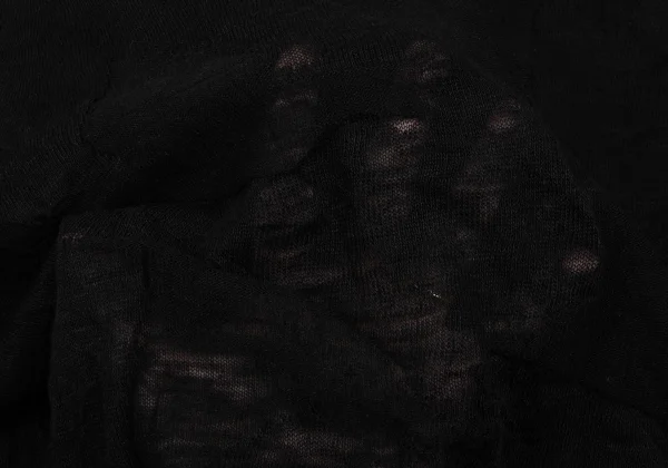 Y's Linen Blended Wrinkled Bi-color Knit Top K-167942_008