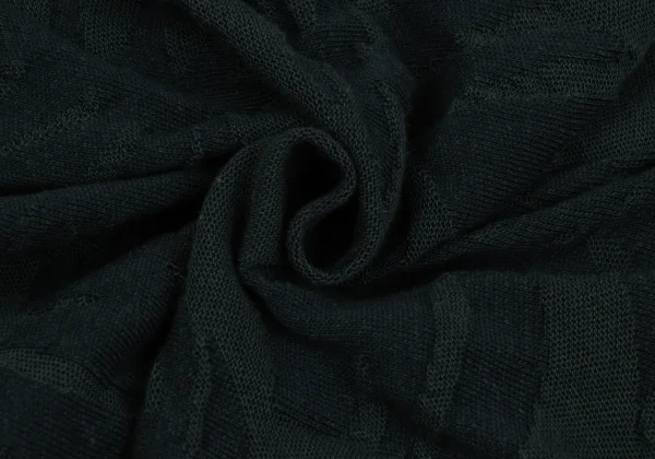 Y's Botanical Woven Back-open Knit Top K-167943_011