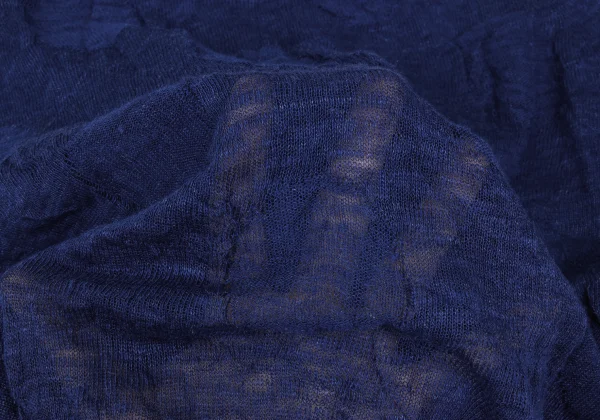 Y's Linen Blended Bi-color Switching Knit Top K-167944_009