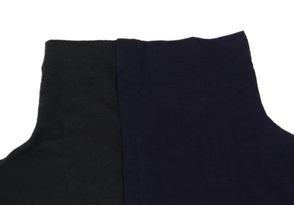 Y's Wool Bi-color Switching Rib-cuff Design Knit Top K-167946_004