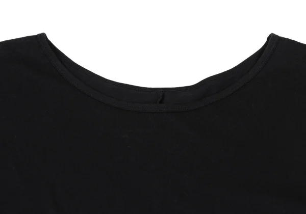 Y's Cotton Blend Pleated Hem Switching Tank Top K-167947_004