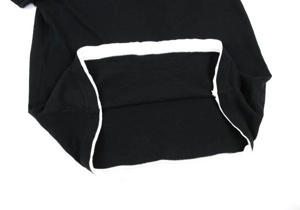 Y's Cotton Switching Hem U-neck T-shirt K-167948_007