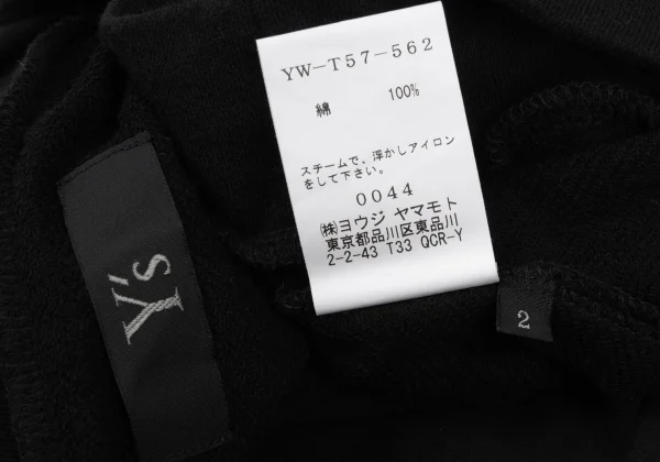 Y's Cotton Wide Silhouette T-shirt K-167949_011