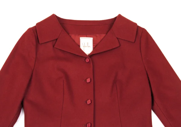 Sybilla Wool Blend Open-collar Jacket K-167952_003