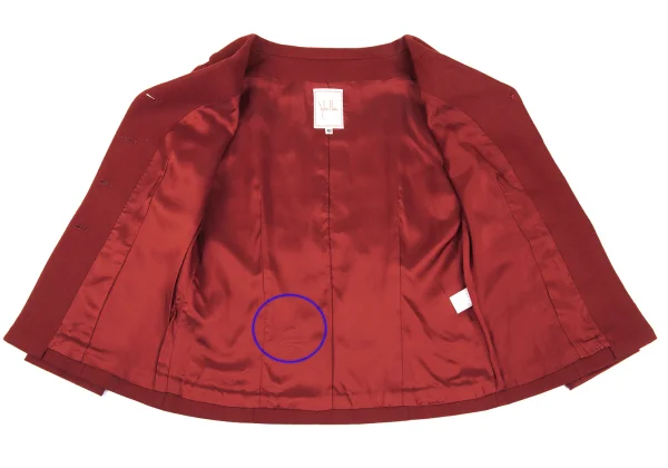 Sybilla Wool Blend Open-collar Jacket K-167952_010