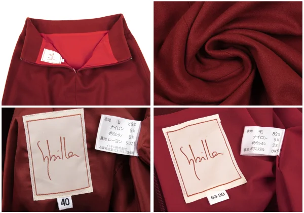 Sybilla Wool Blend Jacket & Skirt K-167954_019