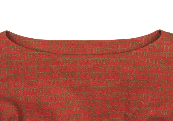 Sybilla Cotton Stitch Design Sleeveless Top K-167955_004