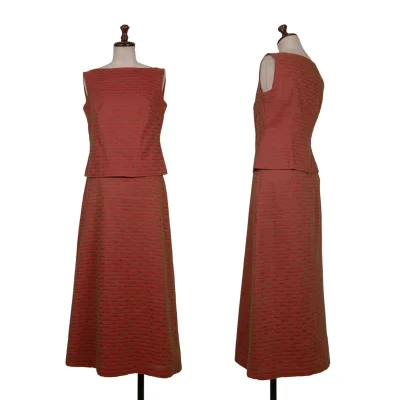 Sybilla Cotton Stitch Design Tank Top & Skirt