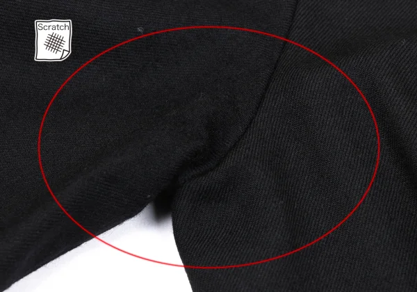 MHL Wool Button Design Short Sleeve Dress K-167958_004