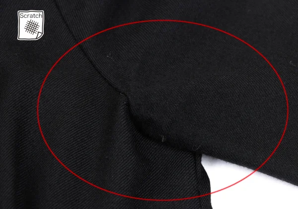 MHL Wool Button Design Short Sleeve Dress K-167958_005