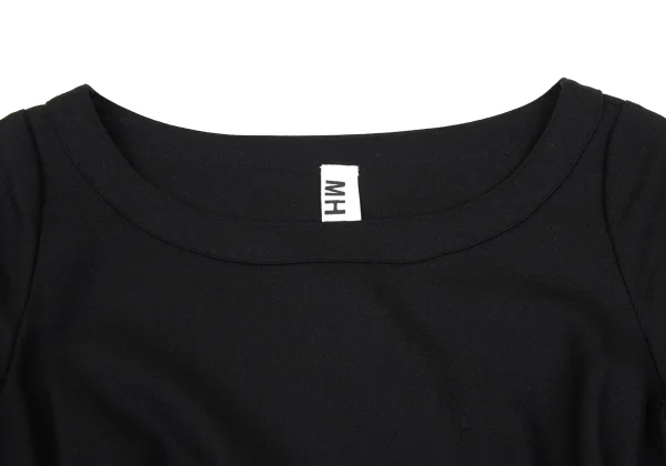 MHL Wool Button Design Short Sleeve Dress K-167958_006