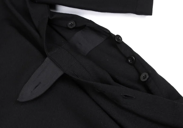 MHL Wool Button Design Short Sleeve Dress K-167958_009