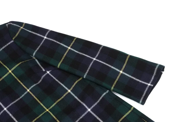 MACKINTOSH PHILOSOPHY Wool Check 3/4 Sleeve Dress K-167959_005