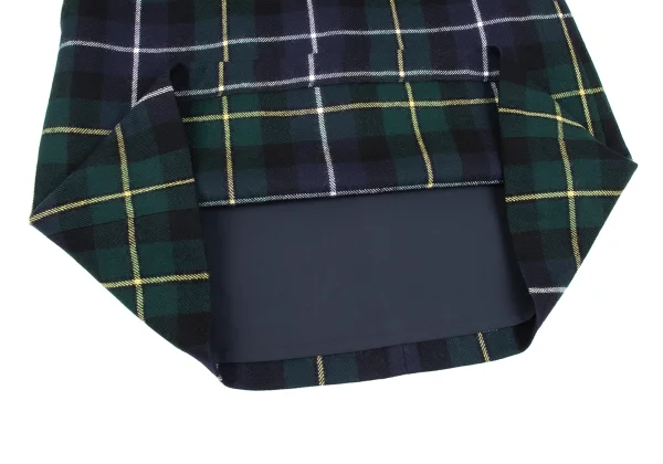 MACKINTOSH PHILOSOPHY Wool Check 3/4 Sleeve Dress K-167959_009